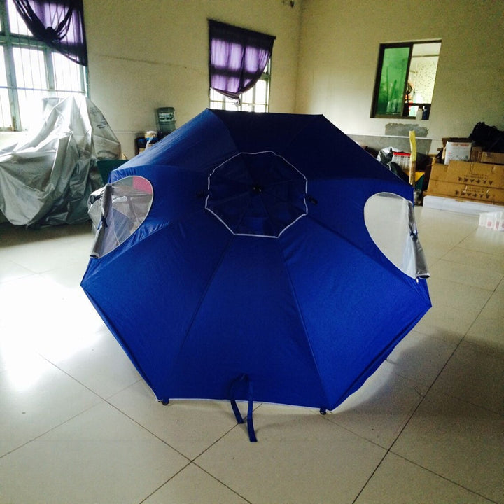 Sturdy beach umbrella with UV protection Stornfield
