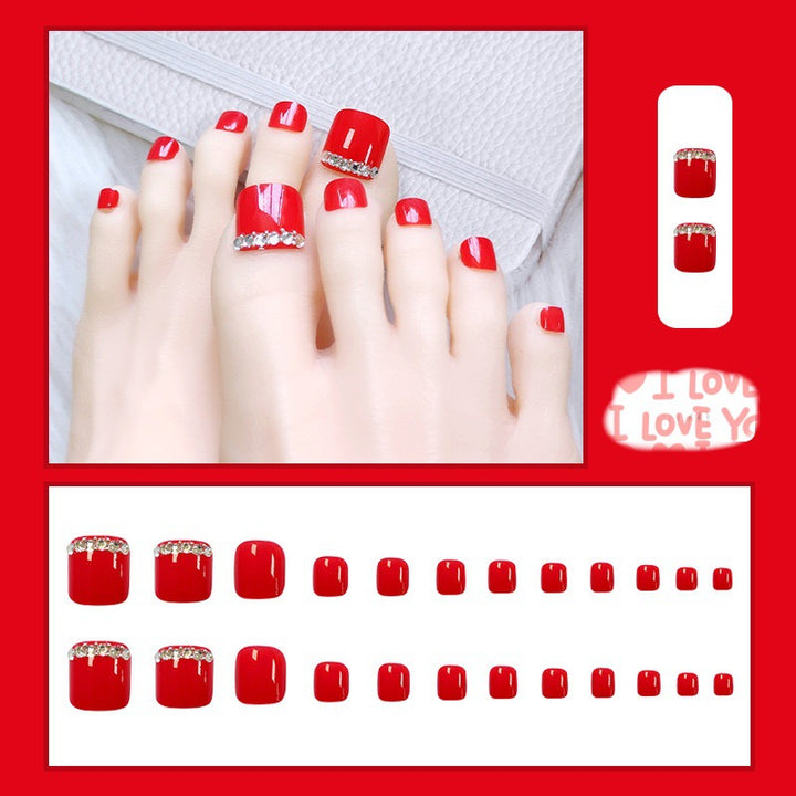 Nail art set with glittering accents and exquisite design Stornfield