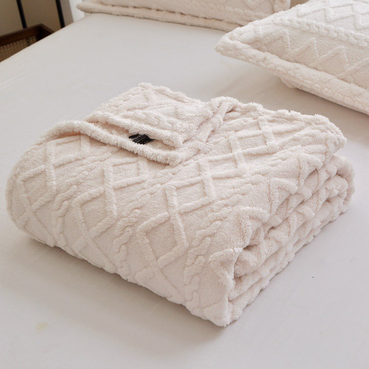 Textured Decorative Throw Blanket Stornfield