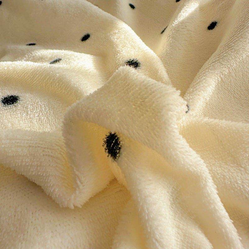 Cozy Polka Dot Duvet Set