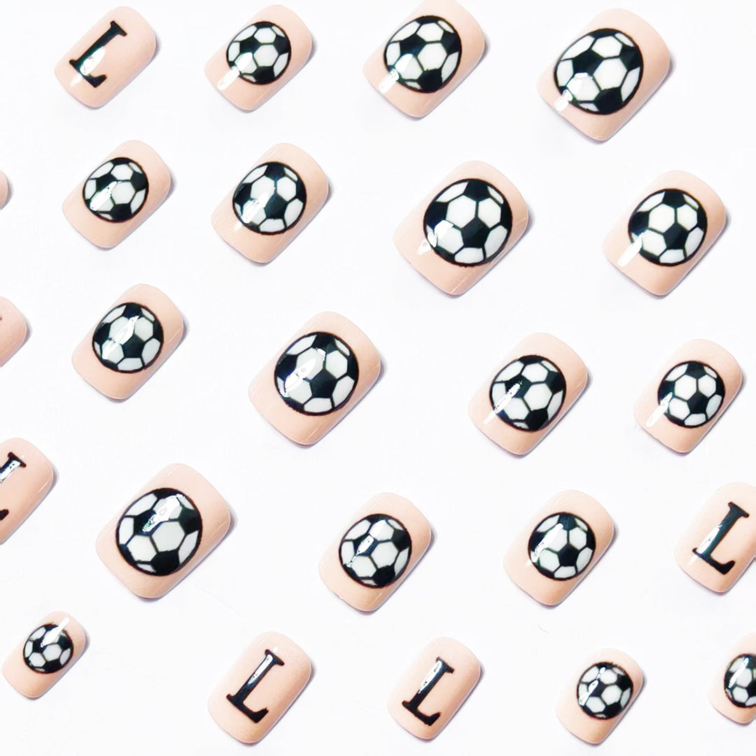 Creative Nail Art with Football Motif Stornfield