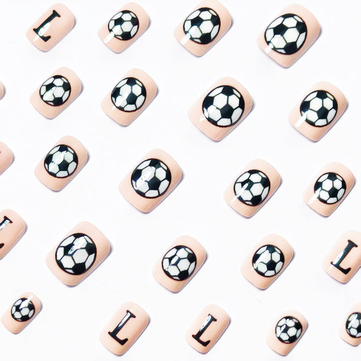 Creative Nail Art with Football Motif Stornfield