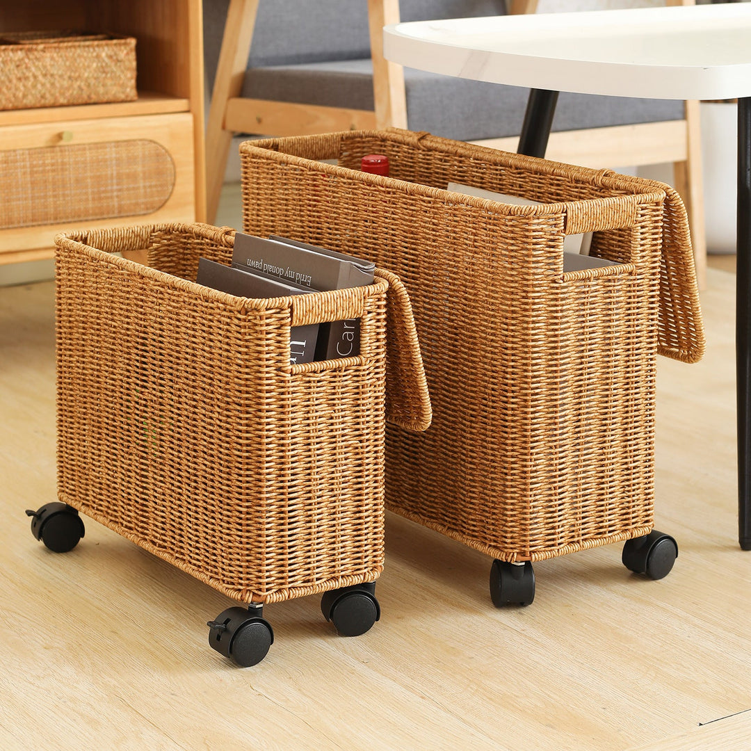 Mobile Woven Laundry Hamper Stornfield