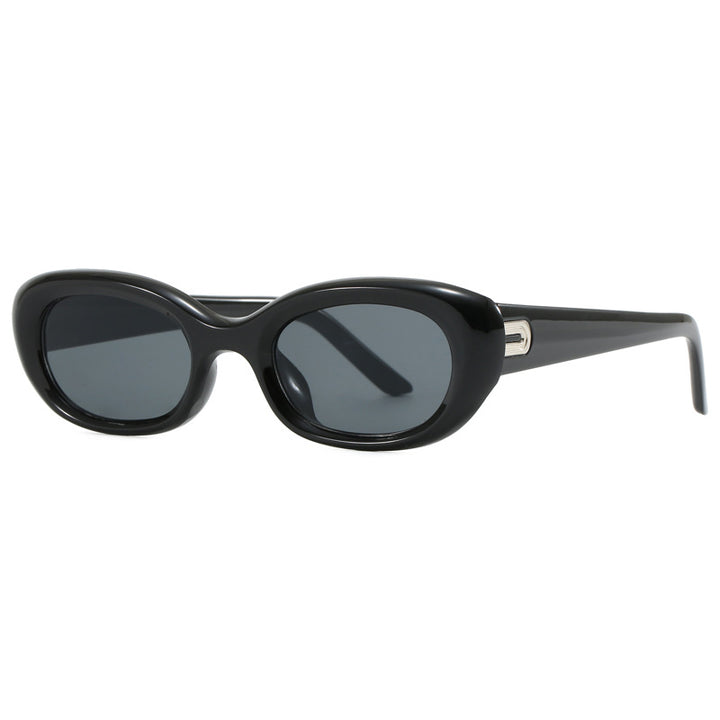 Women's fashionable sunglasses with oval design and UV protection Stornfield