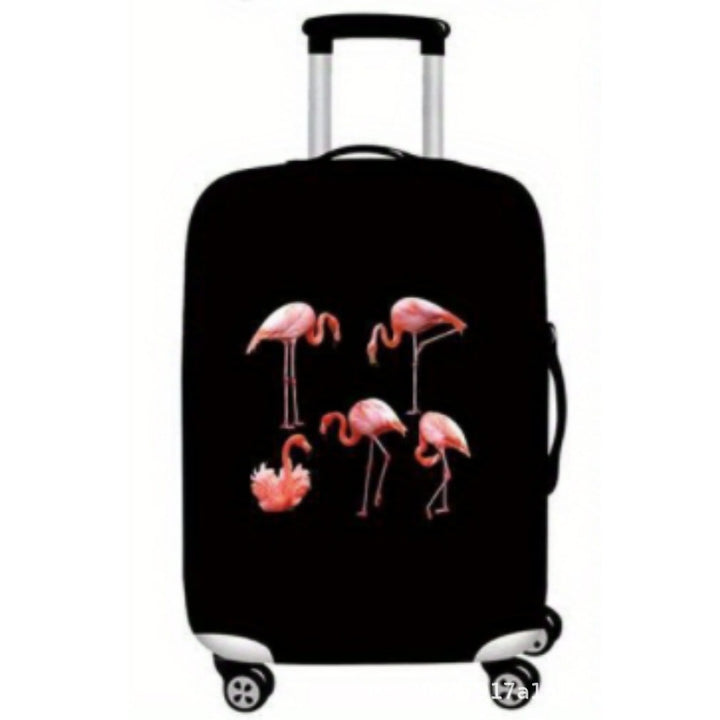 Women's Hardshell Travel Suitcase with Eye-Catching Flamingo Design Stornfield
