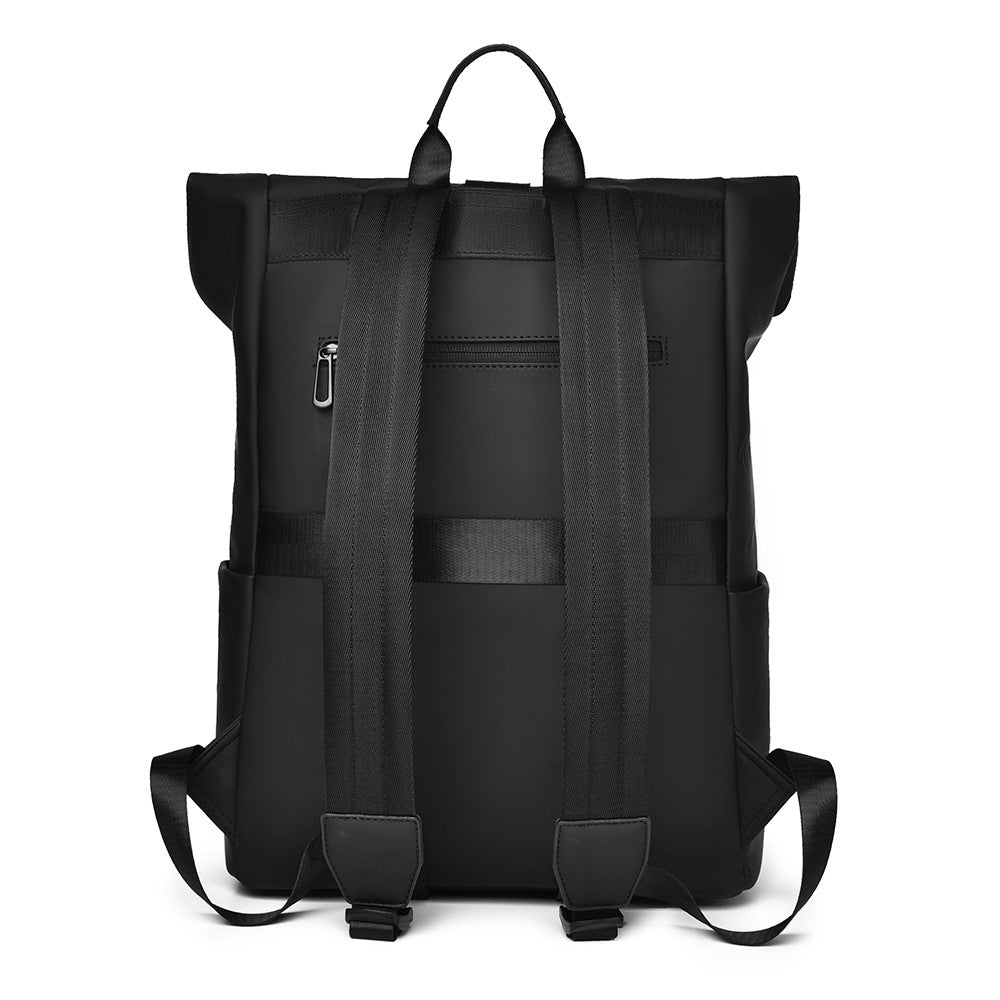 Modern Waterproof Roll-Top Backpack Stornfield