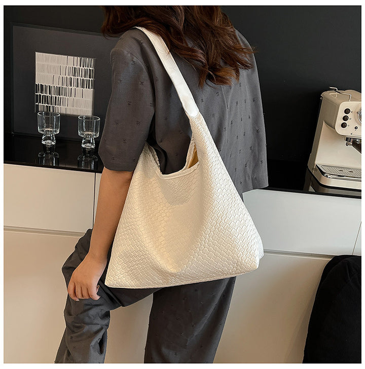 Woven Leather Shoulder Bag Stornfield