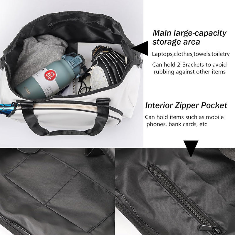 Practical sports bag with innovative compartment system Stornfield
