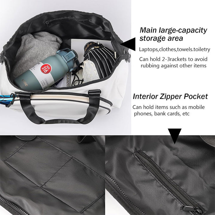 Practical sports bag with innovative compartment system Stornfield