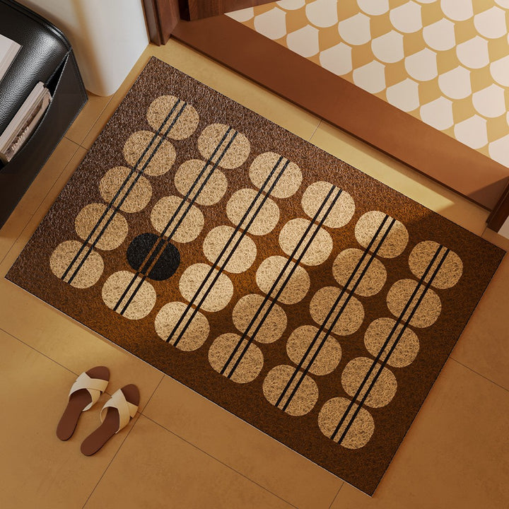 Geometric Pattern Entrance Mat