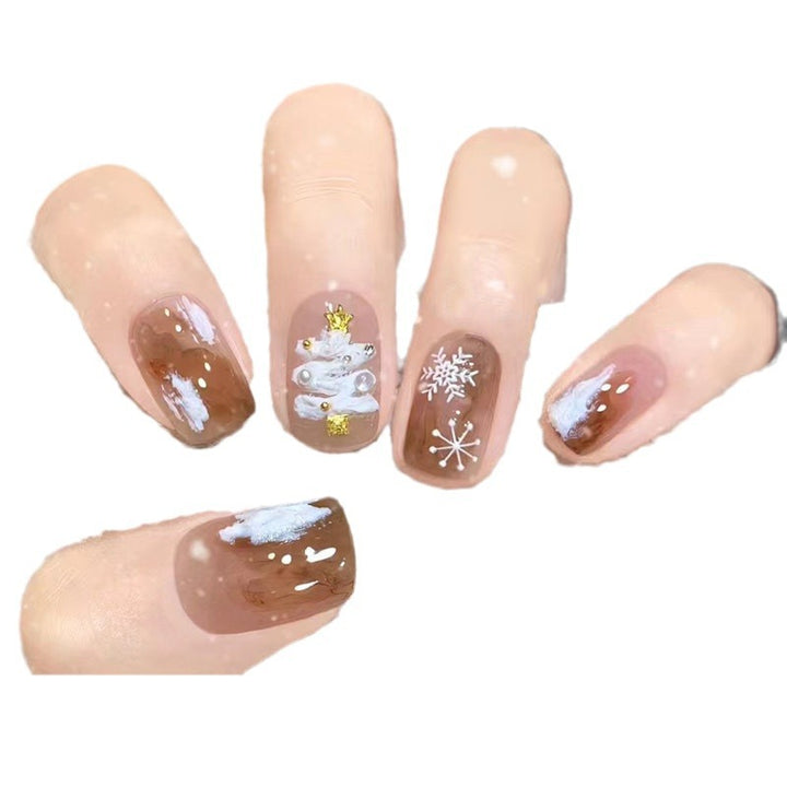 Fun Character-Themed Press-On Nail Art Stornfield