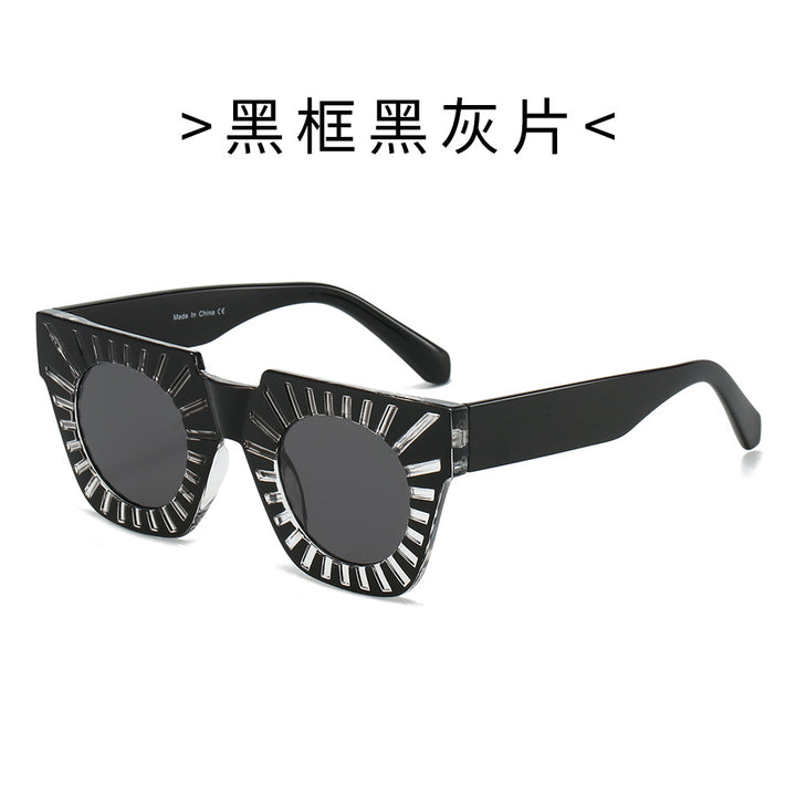 Ladies Fashion Sunglasses with Creative Geometric Frame Stornfield