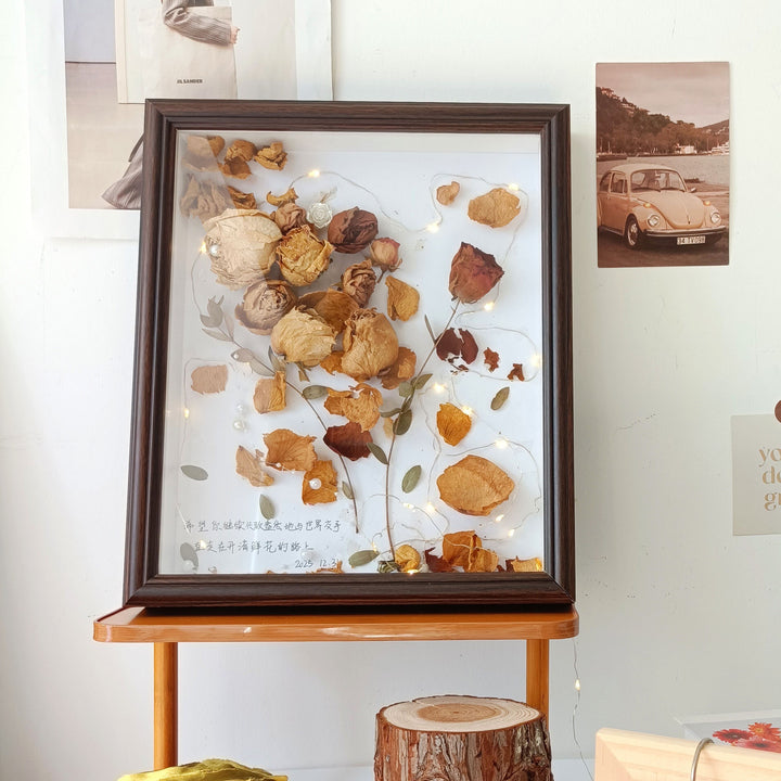 Decorative Botanical Shadow Box Frame