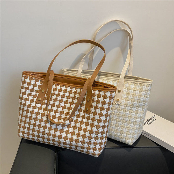 Decorative Woven Tote Bag Stornfield