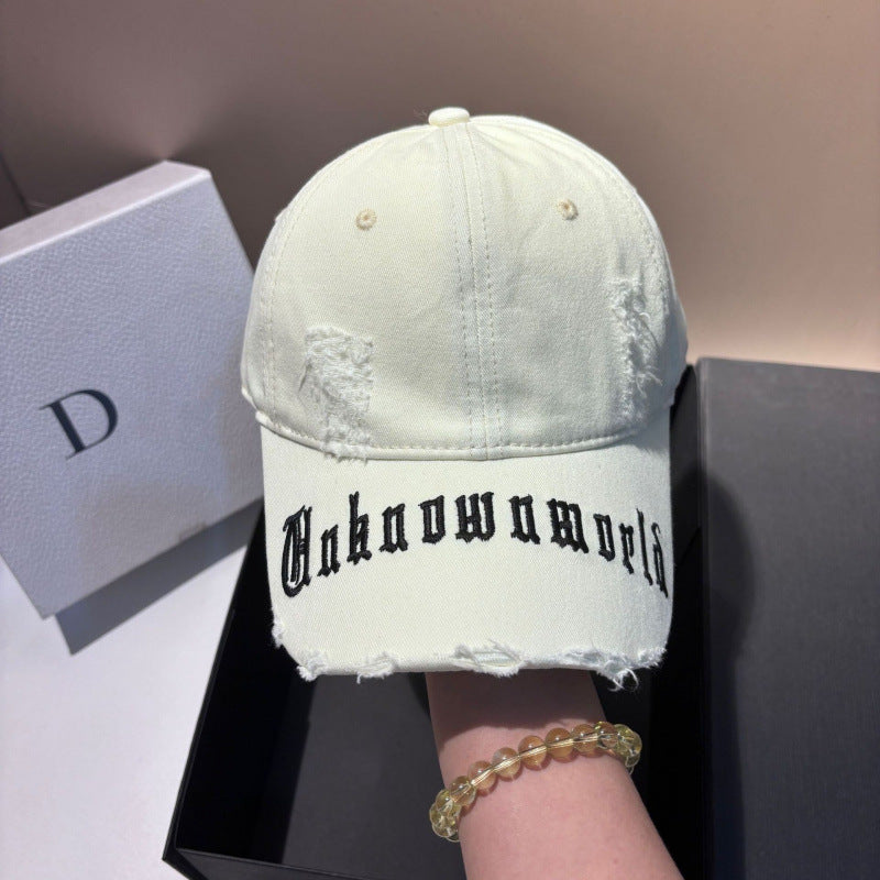 Men's Distressed Graphic Baseball Cap Stornfield