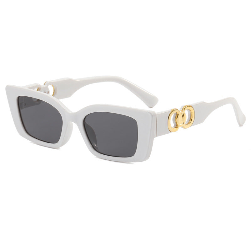 Women's Rectangular Designer Sunglasses with Luxurious Accents Stornfield