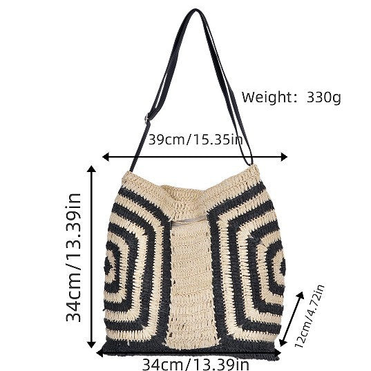Practical Shopper Bag Made of Natural Material with Graphic Design Stornfield