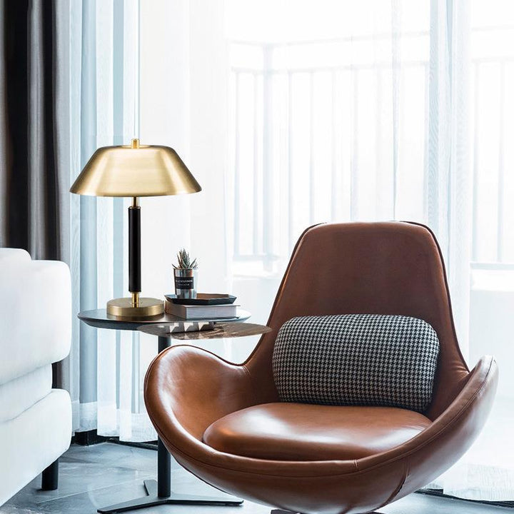 Contemporary Brass Table Lamp