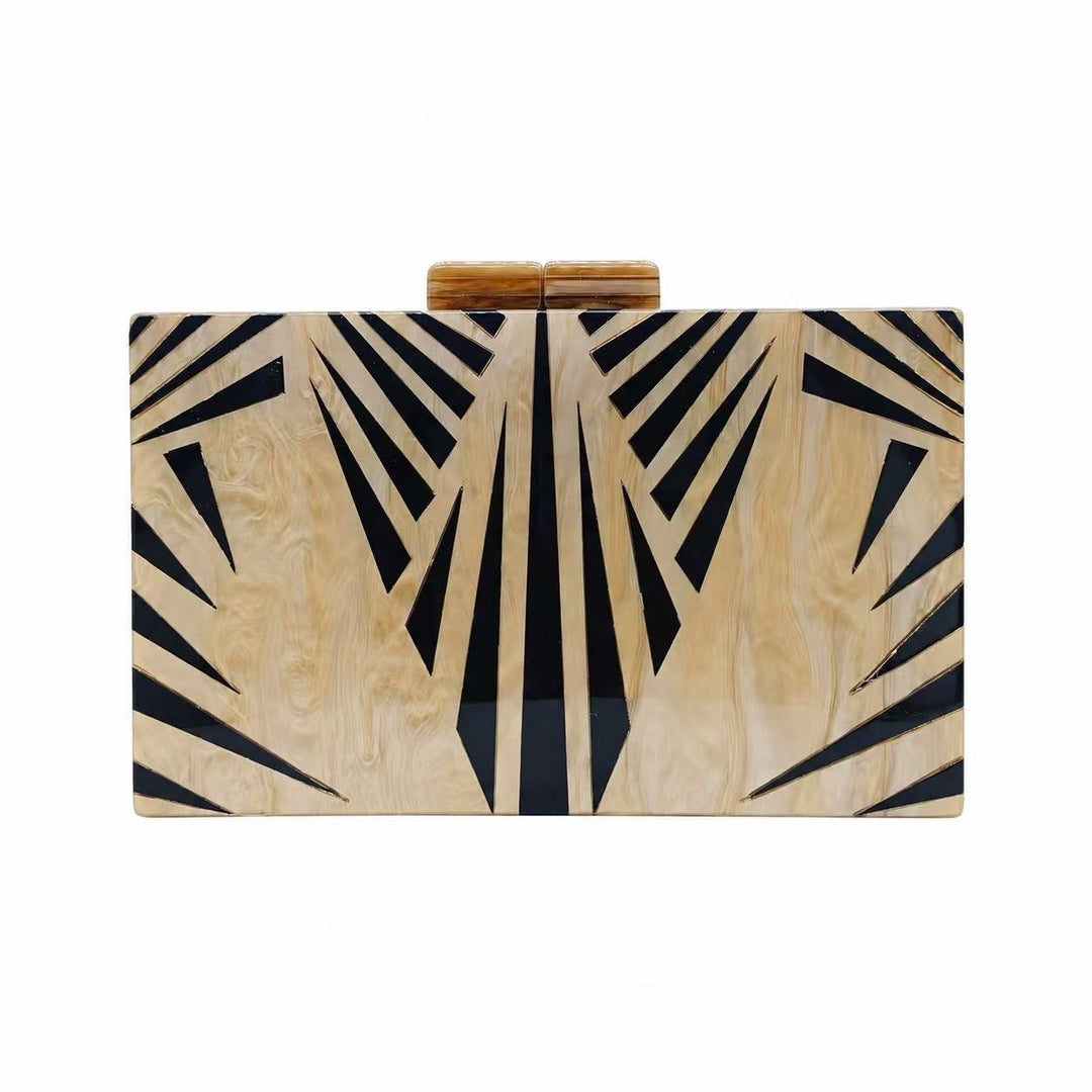 Geometric Acrylic Clutch