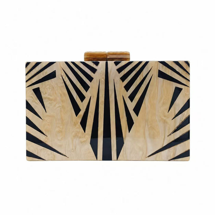 Geometric Acrylic Clutch