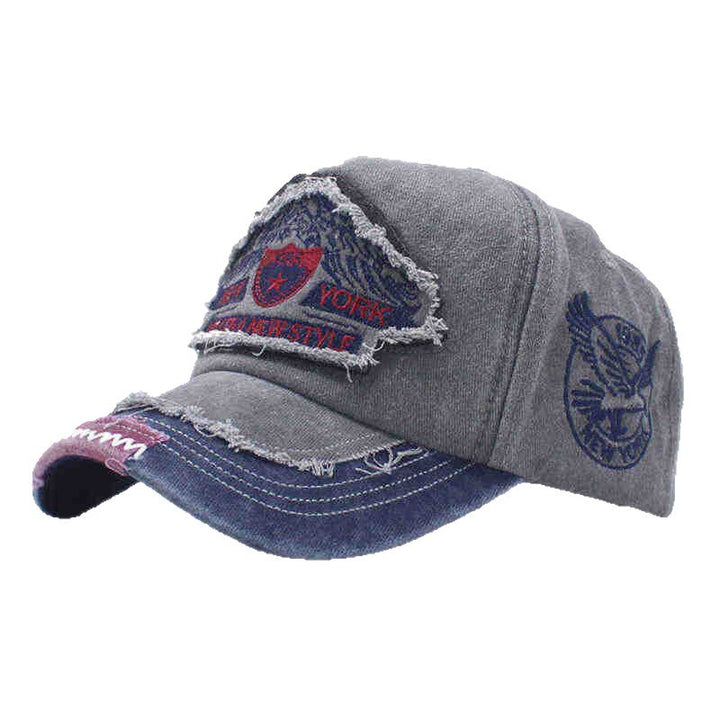 Men's Distressed Denim Cap Stornfield