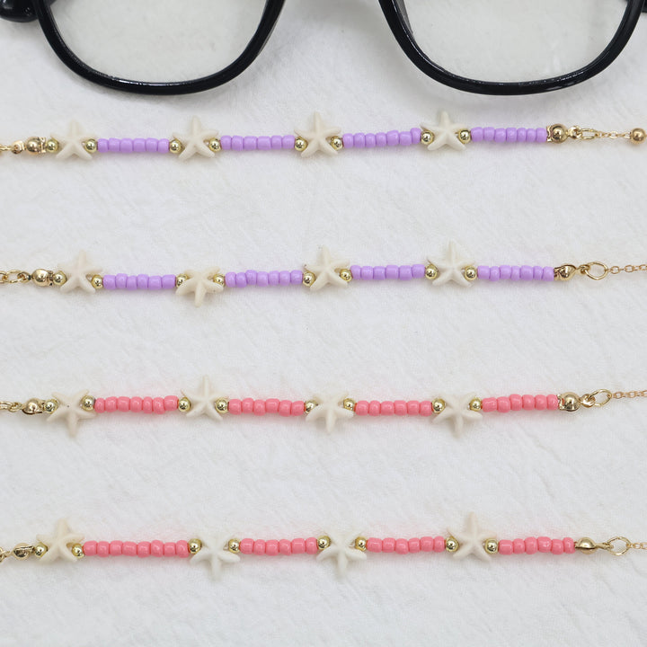 Beach-Inspired Beaded Eyewear Chain Stornfield