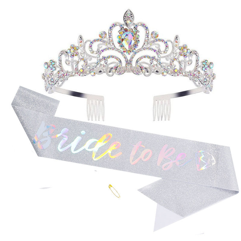 Ladies Crystal Embellished Bridal Tiara Stornfield