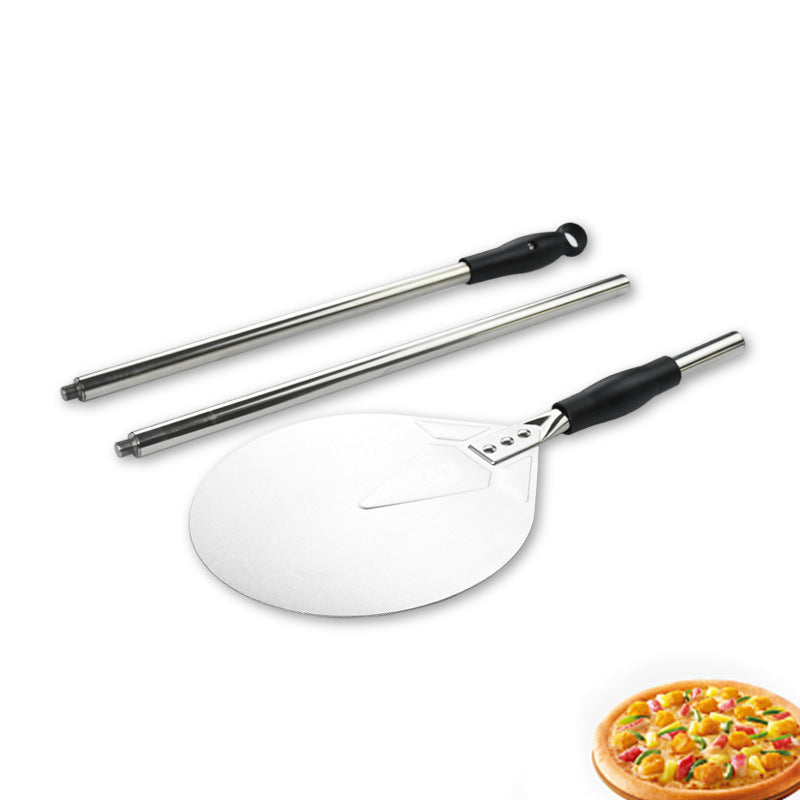 Extendable Stainless Steel Pizza Peel with Telescopic Folding Handle Stornfield