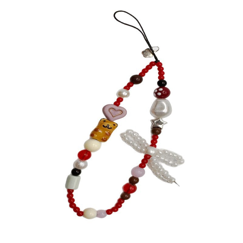 Handcrafted Beaded Charm Keychain Stornfield 1790135022