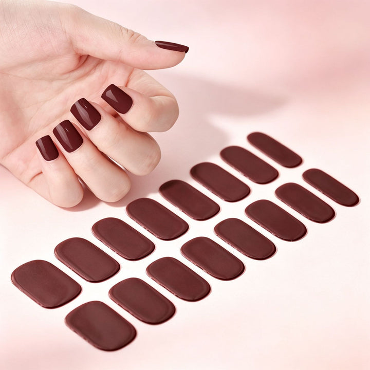 Premium Glossy Press-On Nail Set