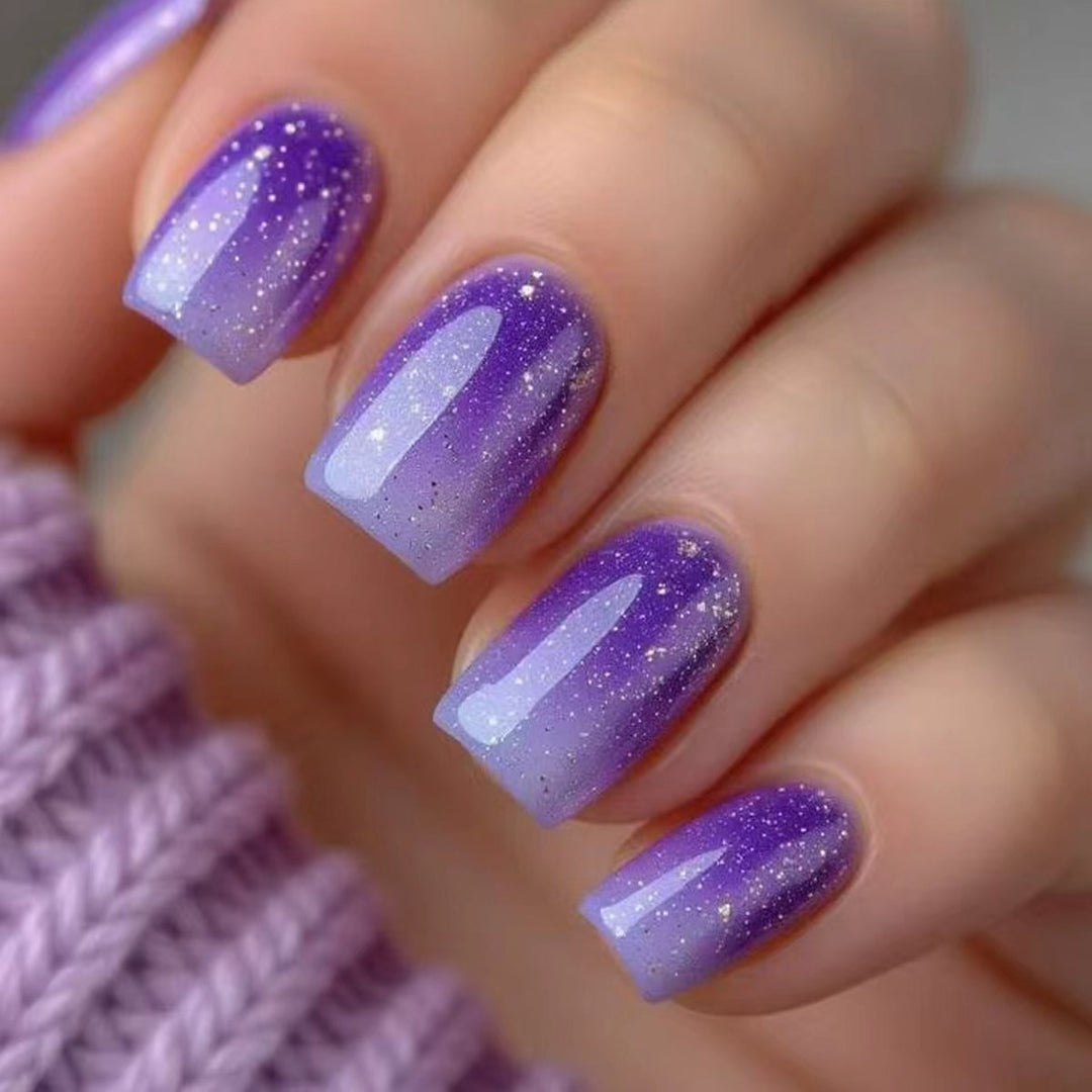 Artificial nails with glamorous ombré effect Stornfield