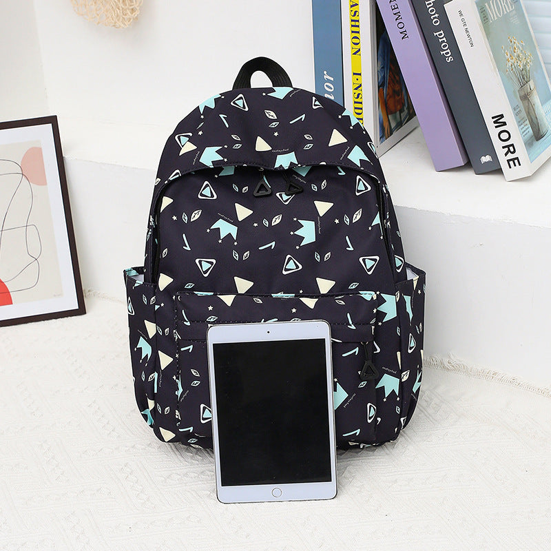 Stylish backpack with separate lunch container and pencil case Stornfield