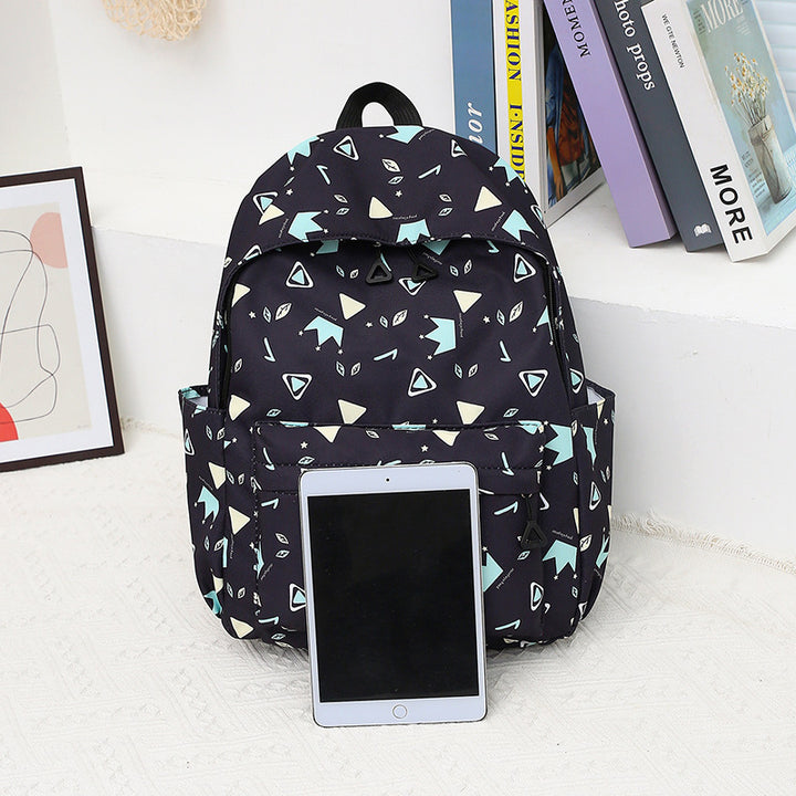 Stylish backpack with separate lunch container and pencil case Stornfield