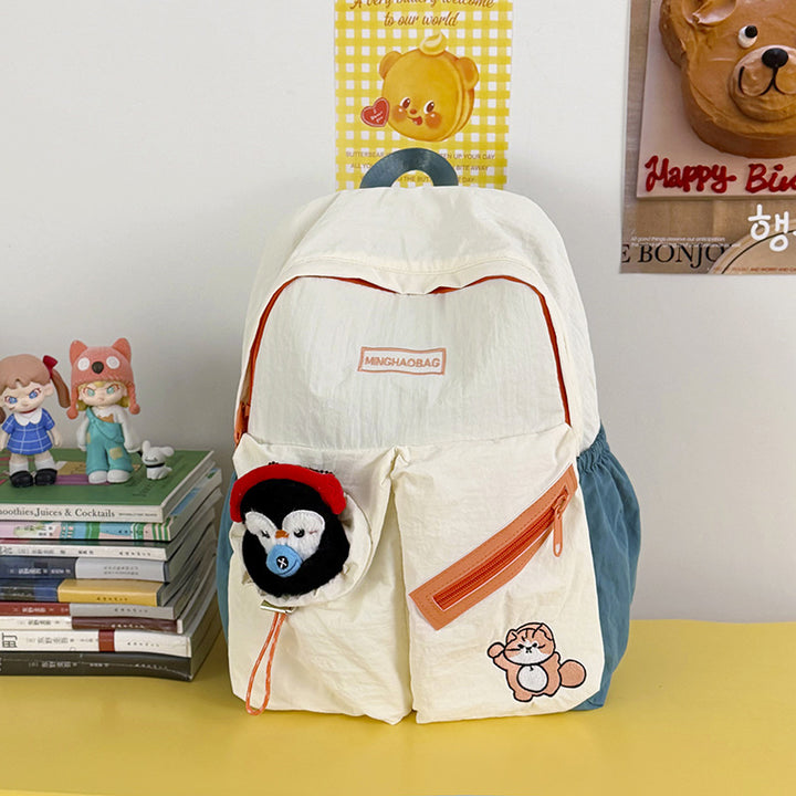 Playful Multi-Pocket Casual Backpack Stornfield