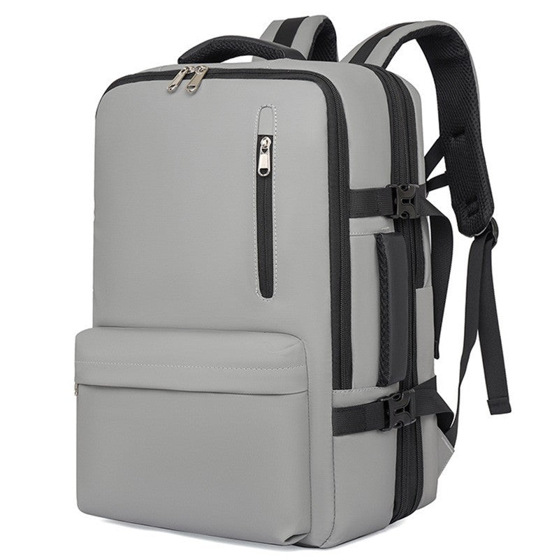Backpack with 180-degree opening and expandable storage Stornfield