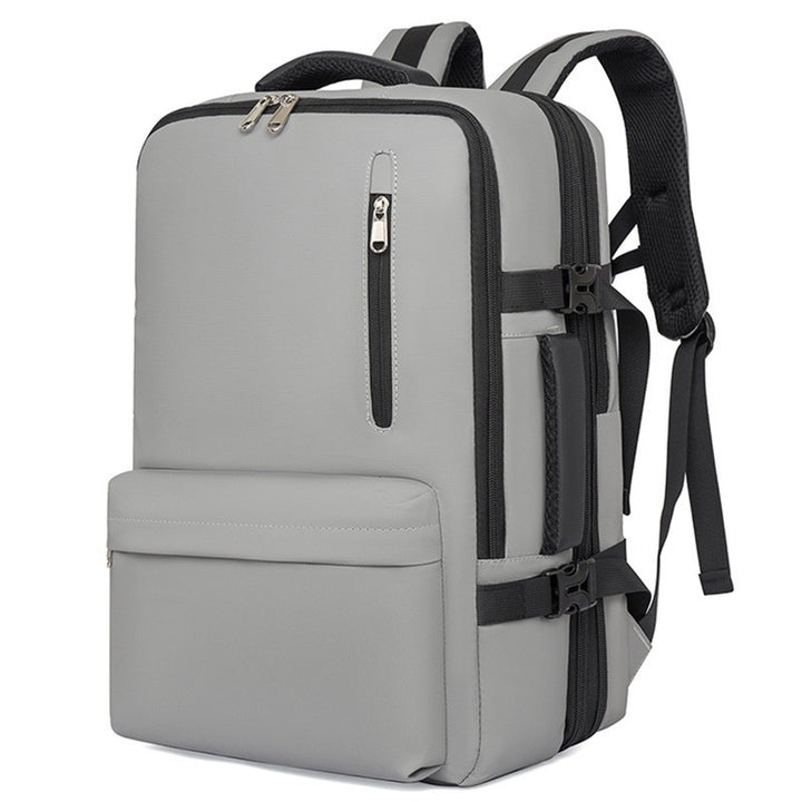 Backpack with 180-degree opening and expandable storage Stornfield