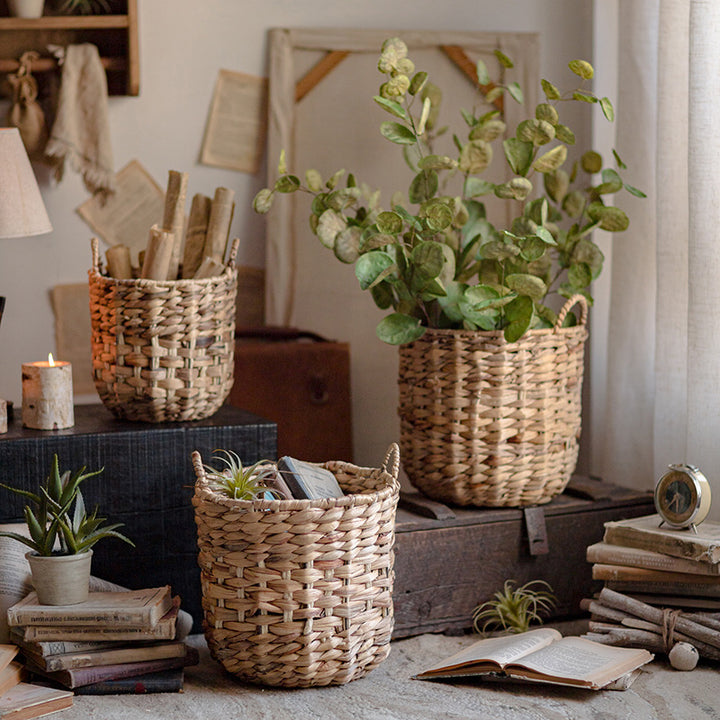Natural Fiber Storage Basket Stornfield