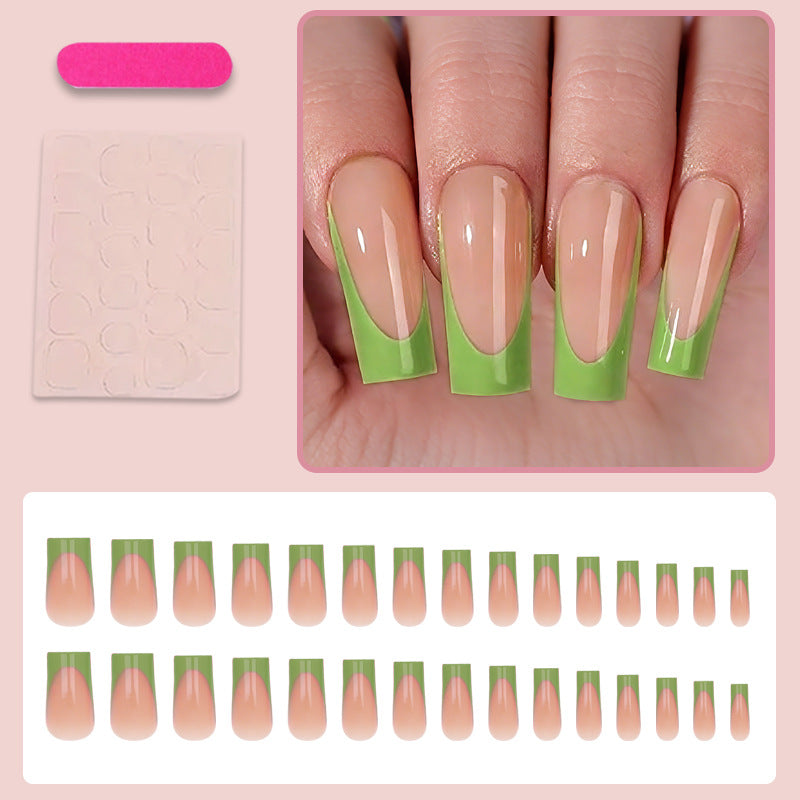 Artificial nail set with natural look Stornfield
