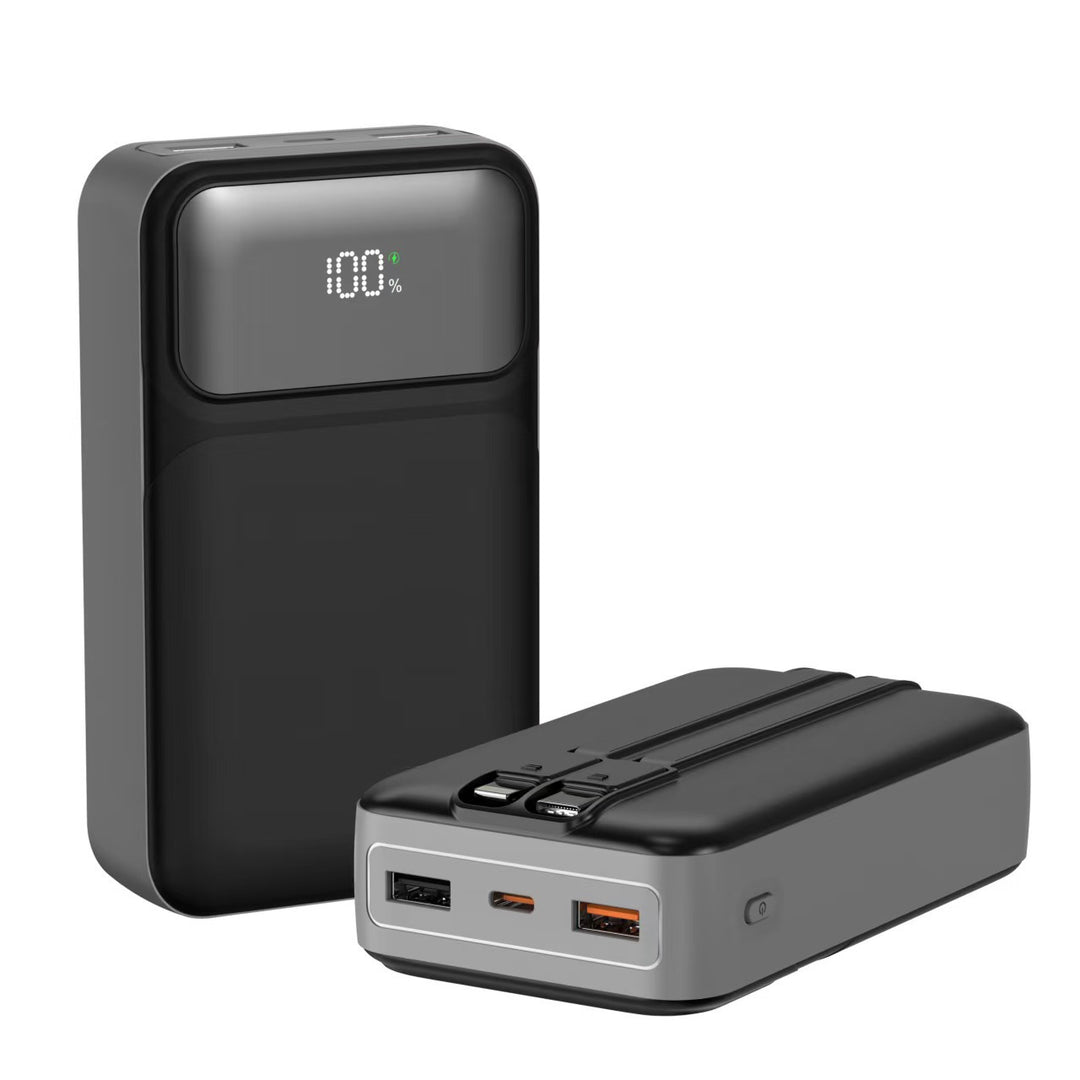 Power bank with intelligent fast charging function and digital display Stornfield
