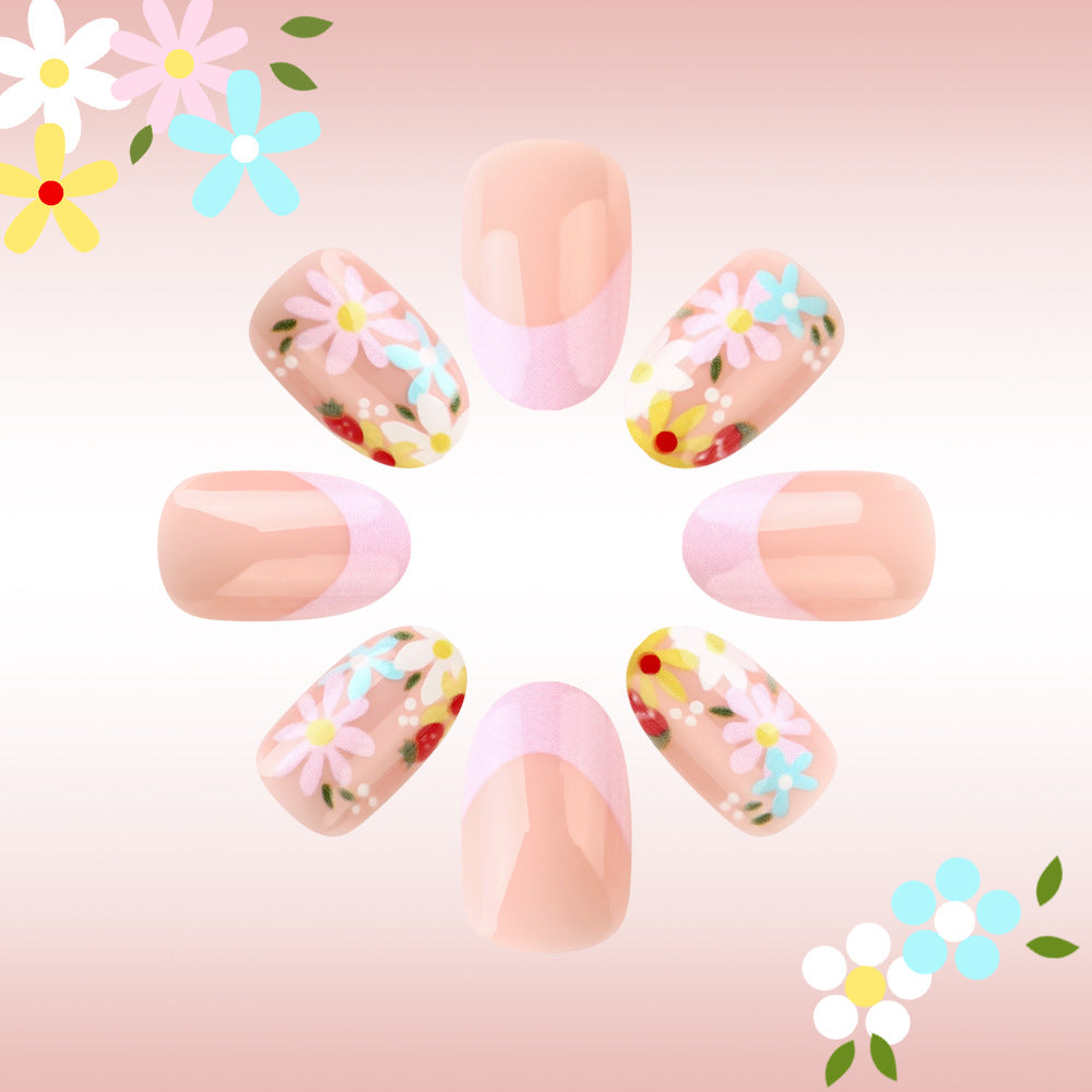 Floral Design Gel Nail Art Set Stornfield