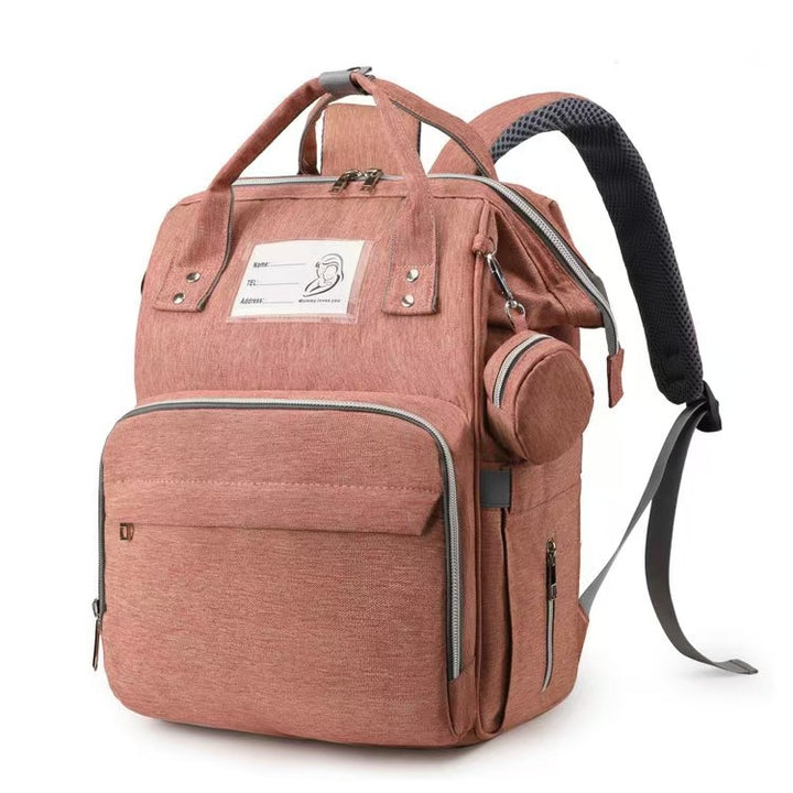 Multi-Compartment Functional Diaper Backpack Stornfield