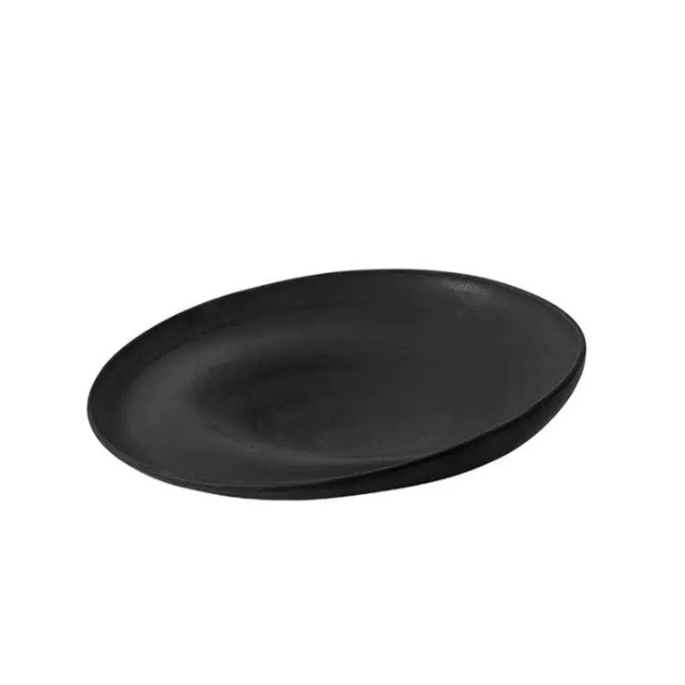 Elegant Curved Serving Plate