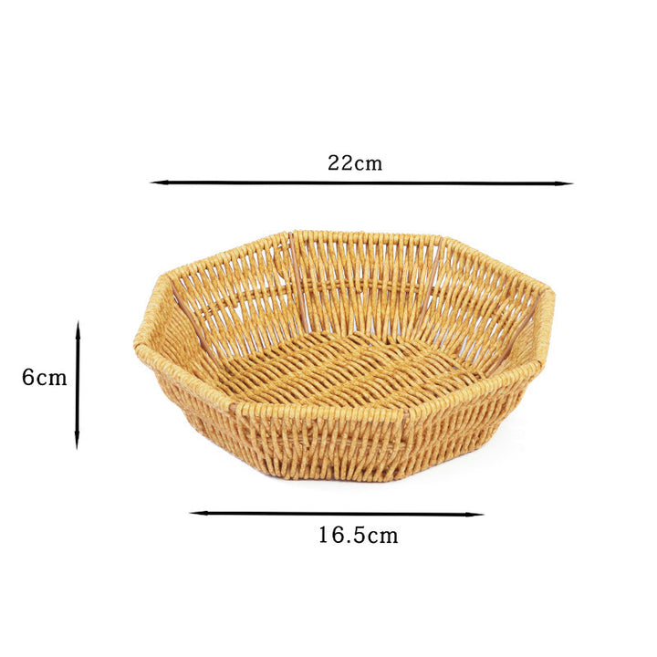 Decorative Hexagonal Storage Basket Stornfield