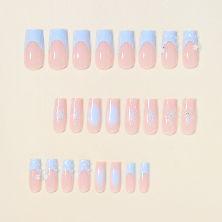 3D Floral Decorative Press-On Nail Art Stornfield