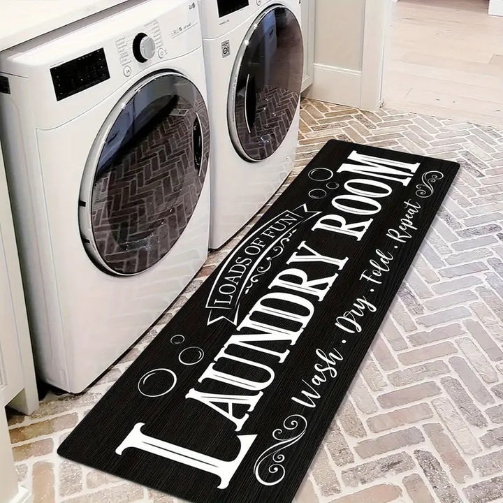 Vintage Laundry Room Mat