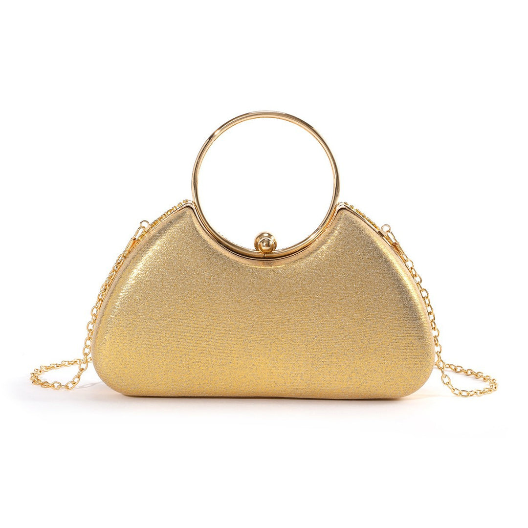 Dazzling Chain Link Evening Clutch