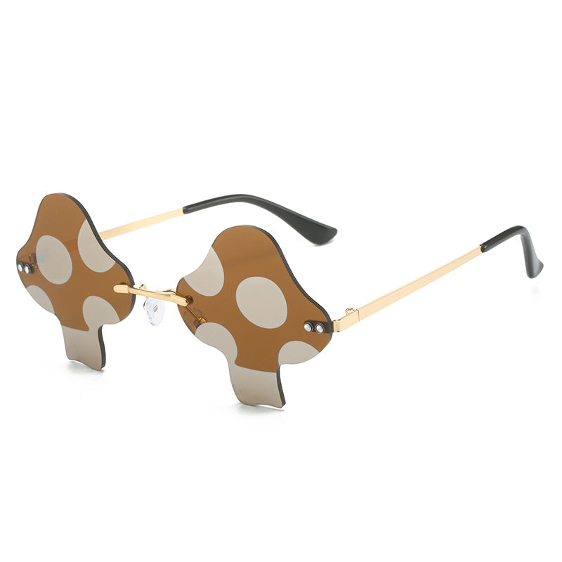 Unique Oversized Polka Dot Frame Sunglasses Stornfield