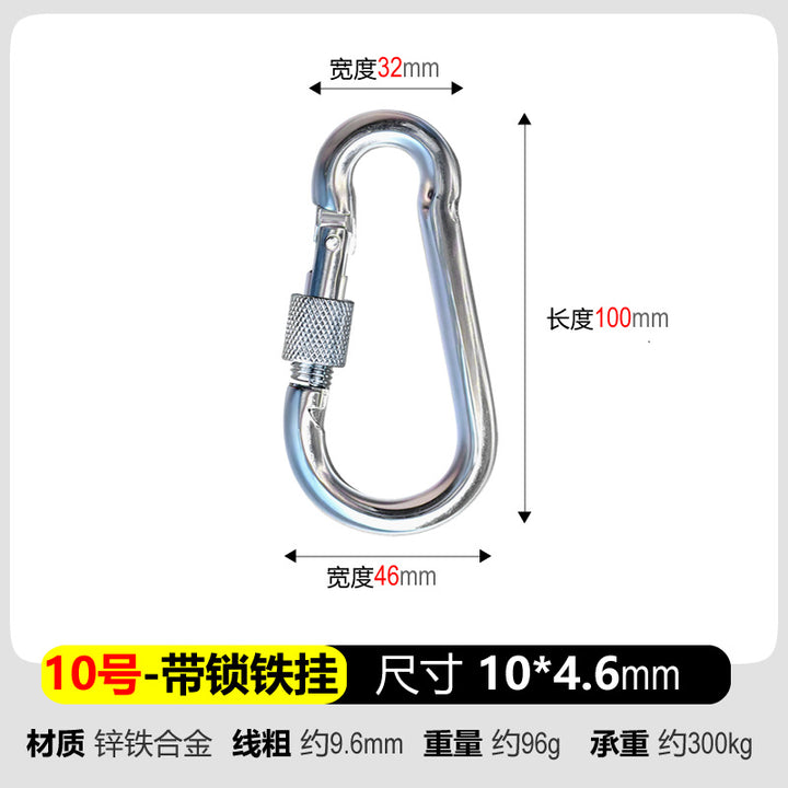 Spring steel carabiner hook Stornfield