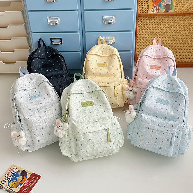 Star-Patterned Casual Backpack Stornfield 1791205141