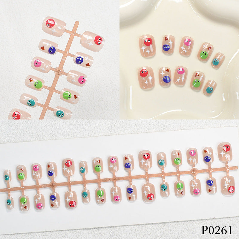 Playful Cartoon Fish Design Press-On Nail Set Stornfield